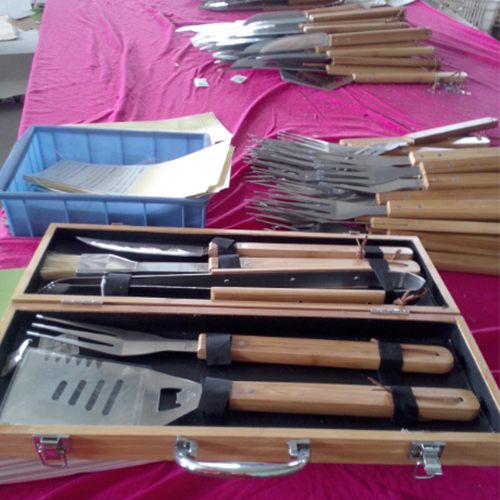 Bamboo BBQ Set